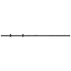 Vidaxl ophangset voor minischuifdeur 183 cm koolstofstaal