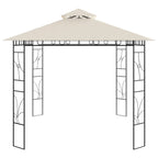 Vidaxl prieel 160 g m² 4x3x2,7 m crèmekleurig