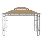 Vidaxl prieel 160 g m² 4x3x2,7 m taupe