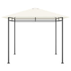 Vidaxl prieel 180 g m² 3x3x2,7 m crèmekleurig