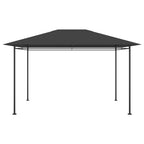 Vidaxl prieel 180 g m² 384x281x270 cm antracietkleurig