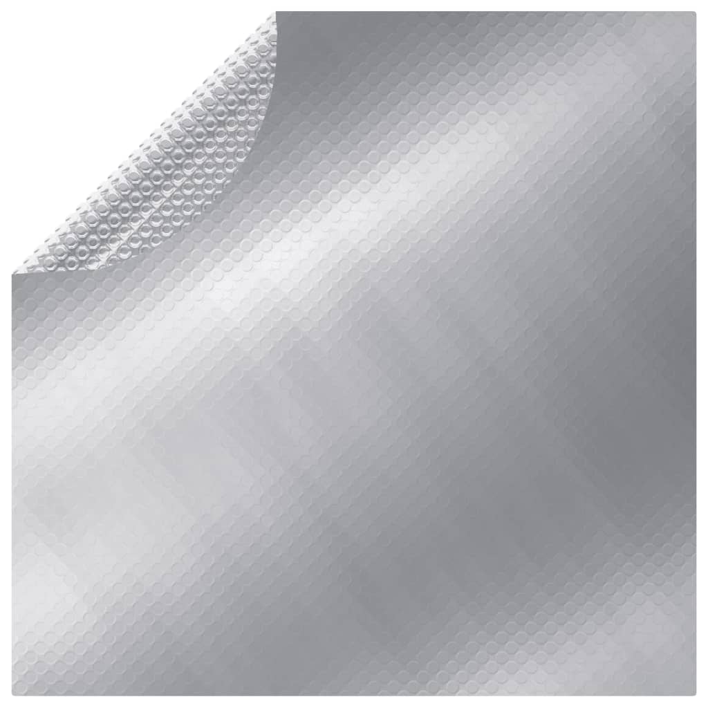 Vidaxl zwembadhoes 210 cm pe zilverkleurig