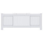 Vidaxl radiatorombouw 205 cm mdf wit