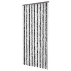 Vidaxl vliegengordijn 90x200 cm chenille grijs en wit