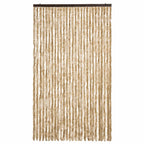 Vidaxl vliegengordijn 118x220 cm chenille beige