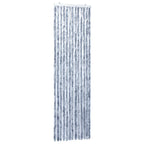 Vidaxl vliegengordijn 118x220 cm chenille zilverkleurig