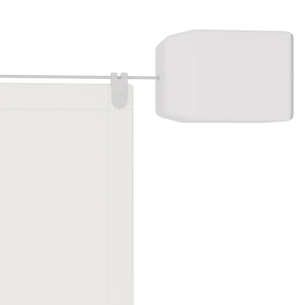 Vidaxl luifel verticaal 100x1000 cm oxford stof wit
