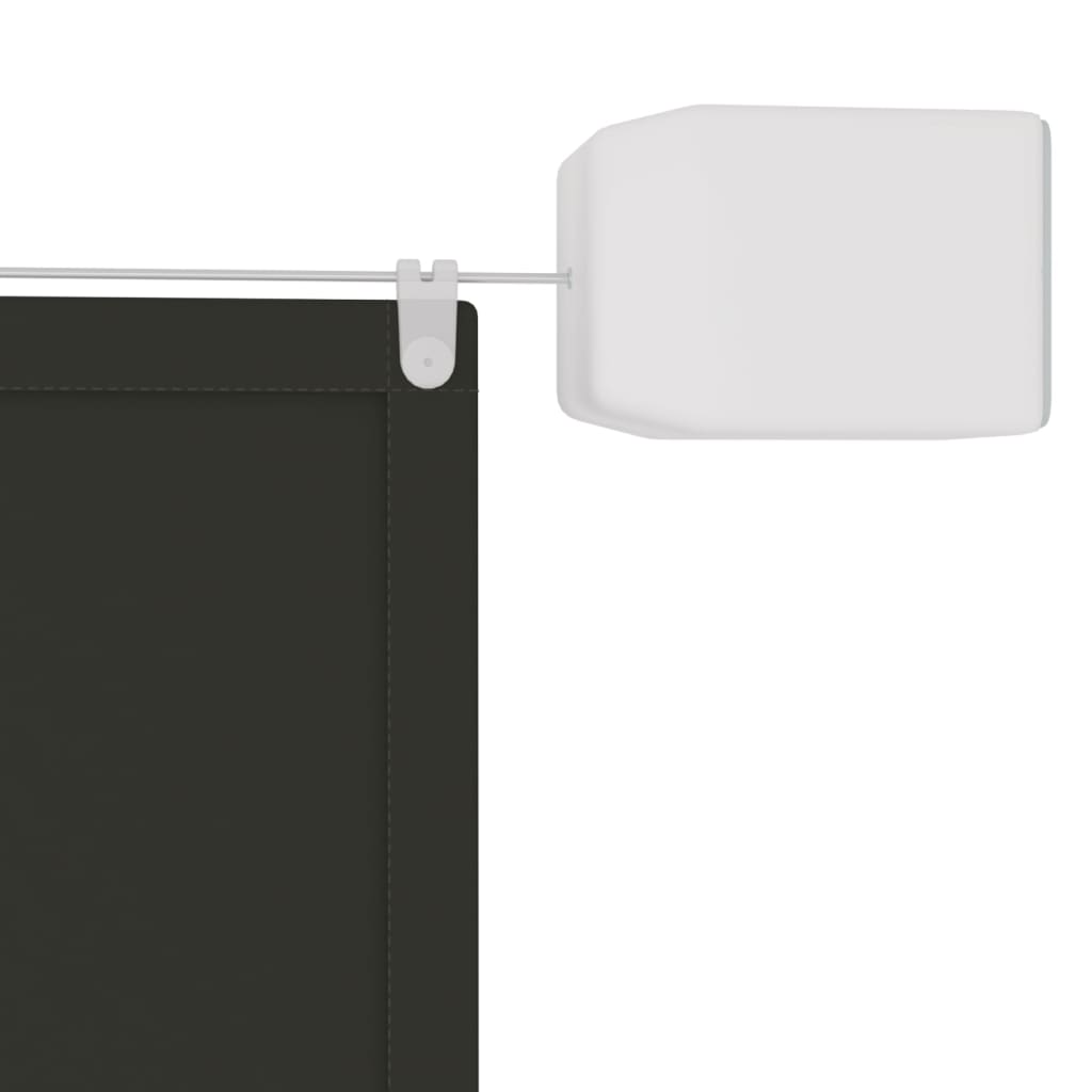 Vidaxl luifel verticaal 60x800 cm oxford stof antracietkleurig