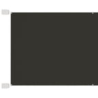 Vidaxl luifel verticaal 100x600 cm oxford stof antracietkleurig
