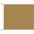 Vidaxl luifel verticaal 60x270 cm oxford stof beige