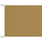 Vidaxl luifel verticaal 60x270 cm oxford stof beige
