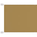 Vidaxl luifel verticaal 60x1000 cm oxford stof beige