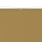 Vidaxl luifel verticaal 100x270 cm oxford stof beige