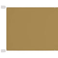 Vidaxl luifel verticaal 100x360 cm oxford stof beige