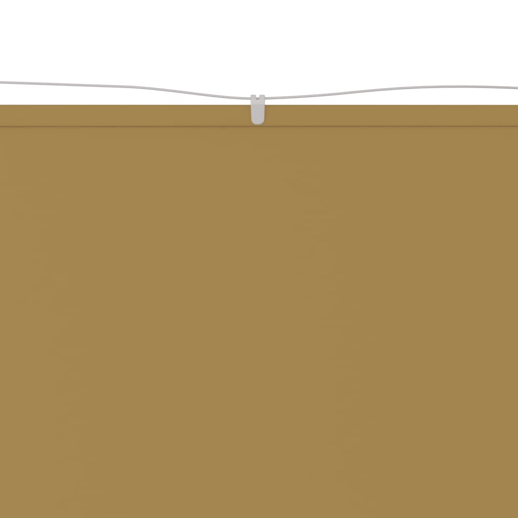 Vidaxl luifel verticaal 180x600 cm oxford stof beige