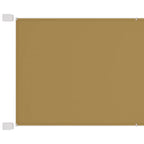 Vidaxl luifel verticaal 200x420 cm oxford stof beige
