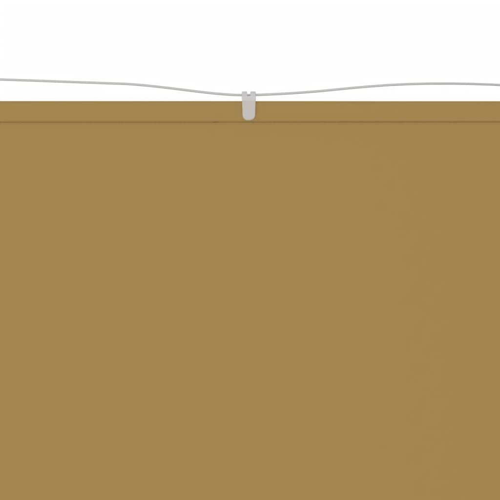 Vidaxl luifel verticaal 200x420 cm oxford stof beige