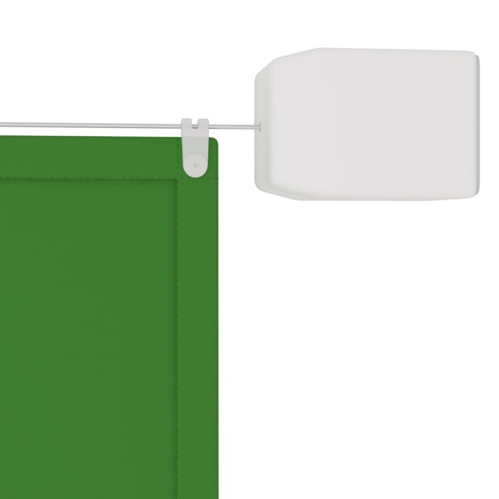 Vidaxl luifel verticaal 60x360 cm oxford stof lichtgroen