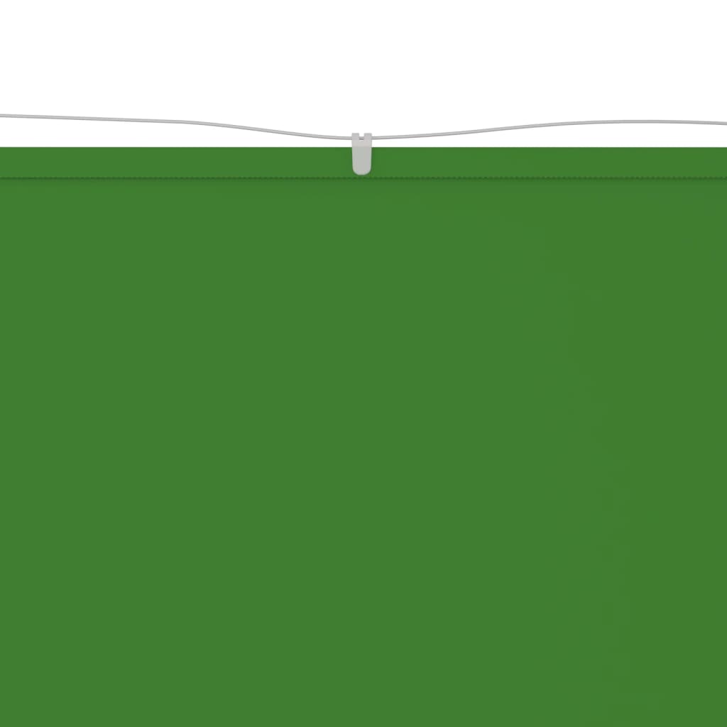 Vidaxl luifel verticaal 100x600 cm oxford stof lichtgroen