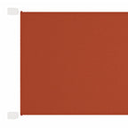 Vidaxl luifel verticaal 100x1000 cm oxford stof terracottakleurig