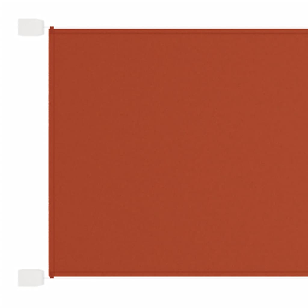 Vidaxl luifel verticaal 140x360 cm oxford stof terracottakleurig