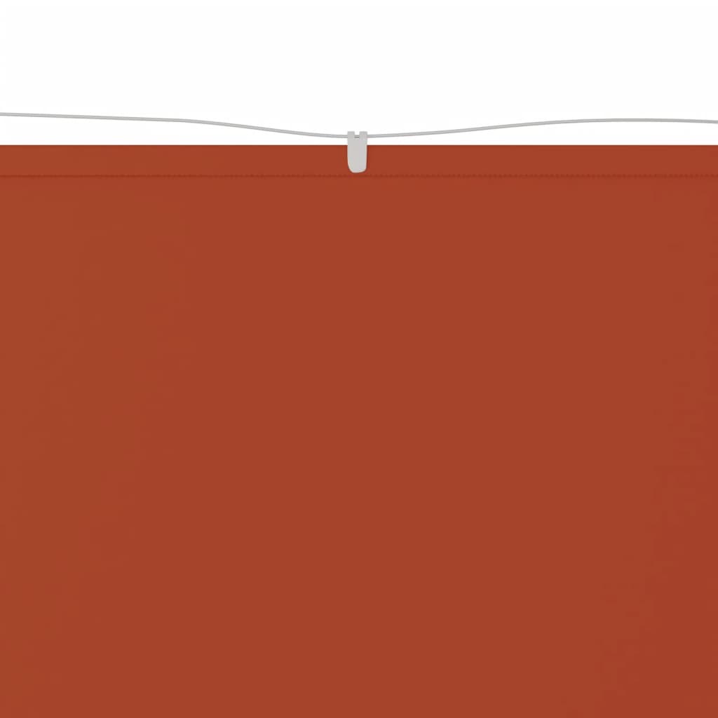 Vidaxl luifel verticaal 140x360 cm oxford stof terracottakleurig
