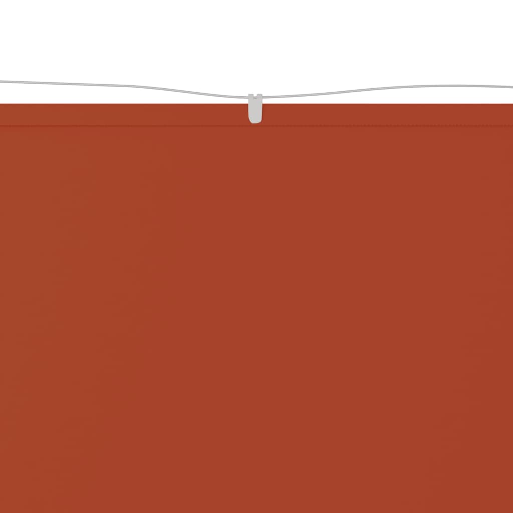 Vidaxl luifel verticaal 200x360 cm oxford stof terracottakleurig