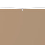 Vidaxl luifel verticaal 60x270 cm oxford stof taupe