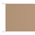 Vidaxl luifel verticaal 60x800 cm oxford stof taupe