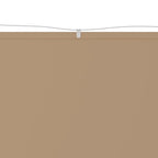 Vidaxl luifel verticaal 100x270 cm oxford stof taupe
