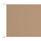 Vidaxl luifel verticaal 100x420 cm oxford stof taupe