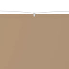 Vidaxl luifel verticaal 140x600 cm oxford stof taupe