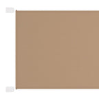 Vidaxl luifel verticaal 180x360 cm oxford stof taupe