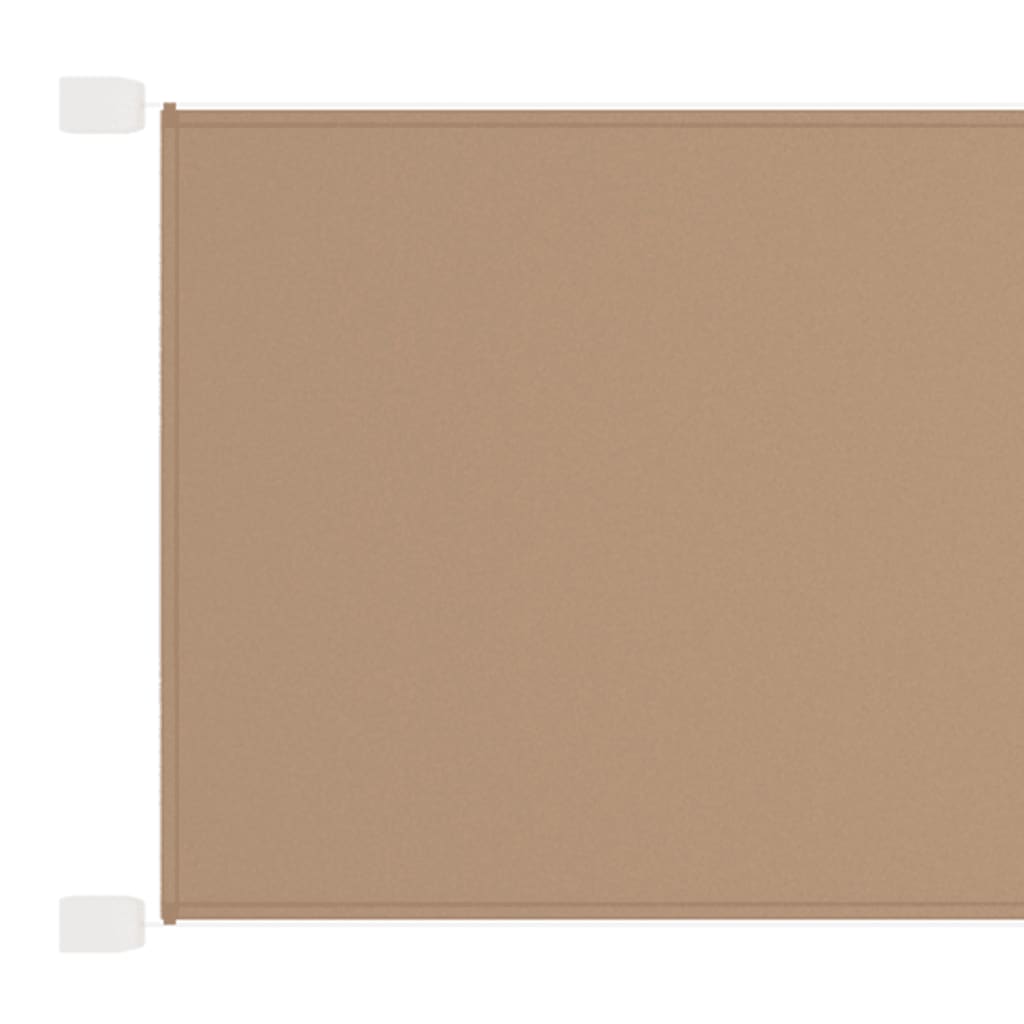 Vidaxl luifel verticaal 200x360 cm oxford stof taupe