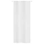 VidaXL Balkonscherm 100x240 cm oxford stof wit
