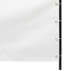 VidaXL Balkonscherm 100x240 cm oxford stof wit