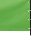 Vidaxl balkonscherm 120x240 cm oxford stof lichtgroen