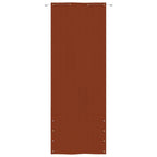 Vidaxl balkonscherm 80x240 cm oxford stof terracottakleurig