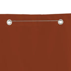 Vidaxl balkonscherm 160x240 cm oxford stof terracottakleurig