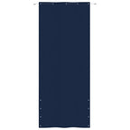 Vidaxl balkonscherm 100x240 cm oxford stof blauw