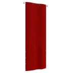 Vidaxl balkonscherm 80x240 cm oxford stof rood