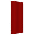 VidaXL Balkonscherm 100x240 cm oxford stof rood