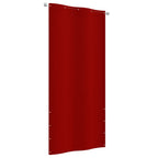 VidaXL Balkonscherm 100x240 cm oxford stof rood