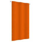 VidaXL Balkonscherm 120x240 cm oxford stof oranje