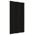 Vidaxl balkonscherm 120x240 cm oxford stof zwart