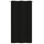 Vidaxl balkonscherm 120x240 cm oxford stof zwart