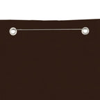 Vidaxl balkonscherm 80x240 cm oxford stof bruin