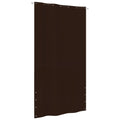 Vidaxl balkonscherm 140x240 cm oxford stof bruin