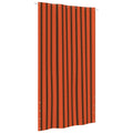VidaXL Balkonscherm 140x240 cm oxford stof oranje en bruin