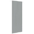 VidaXL Balkonscherm 80x240 cm oxford stof antracietkleurig en wit